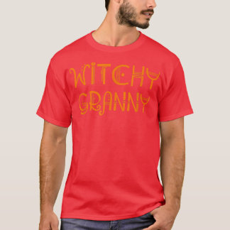 Witch Granny Grandmother Matching Family Halloween T-Shirt