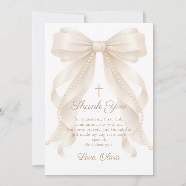 Witch Halloween Boy Birthday Party Thank You Card (Front)