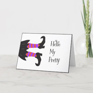 Witch Halloween Card