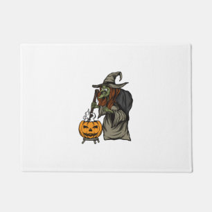 Witch Halloween Doormat