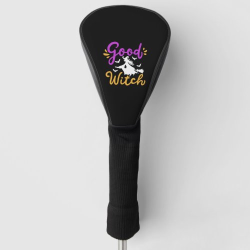 Witch Halloween   Golf Head Cover
