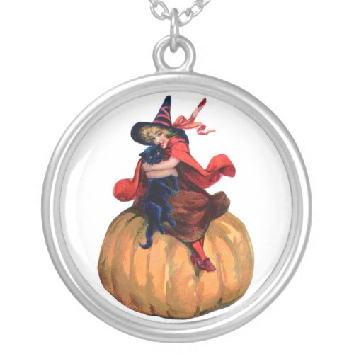 Witch Halloween Necklace