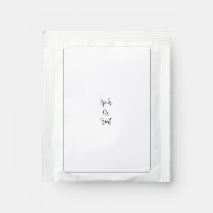 Witch halloween October bad good add name simple  Tea Bag Drink Mix