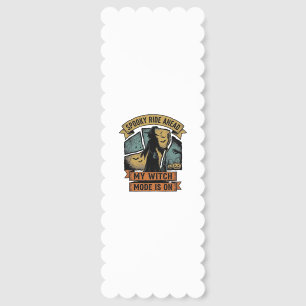 Witch Halloween Shirt Funny Vintage Witch Design_1 Bookmarks