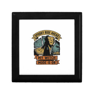 Witch Halloween Shirt Funny Vintage Witch Design_1 Gift Box
