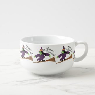 Witch Halloween Soup Mug