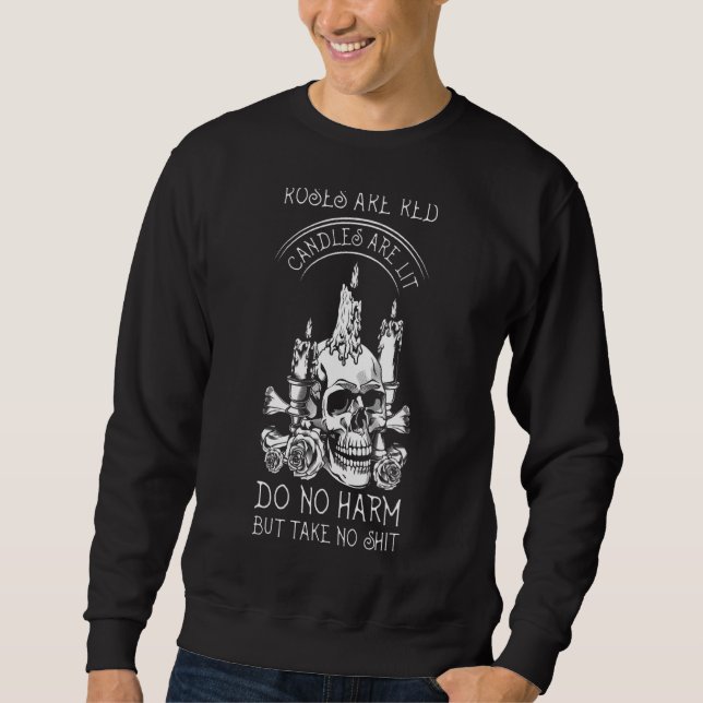 Witch Halloween Witchcraft Sweatshirt (Front)