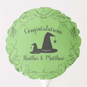 Witch Hat Baby Shower Halloween Balloon