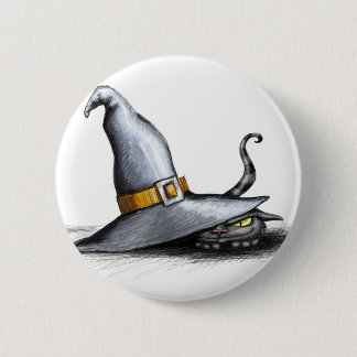 Witch Hat Button