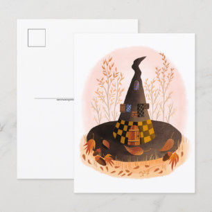 Witch Hat Cottage Postcard