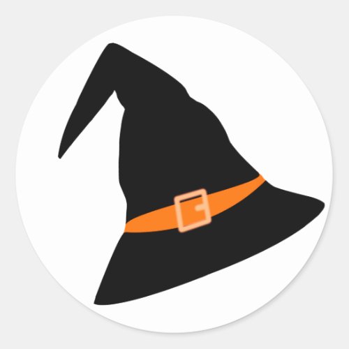 Witch Hat Party Sticker