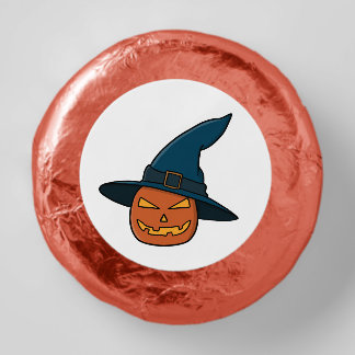 Witch Hat Pumpkin Jack O Lantern Dipped Oreo Cookie Favors