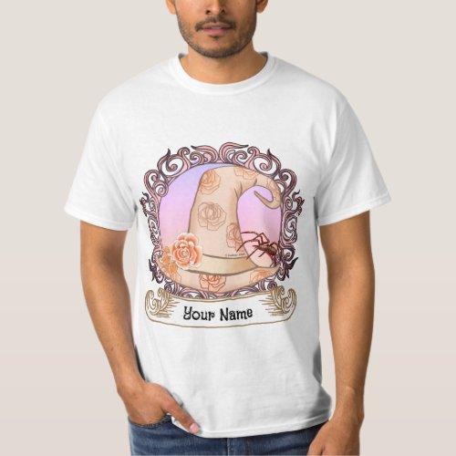 Witch Hat Roses  T_Shirt