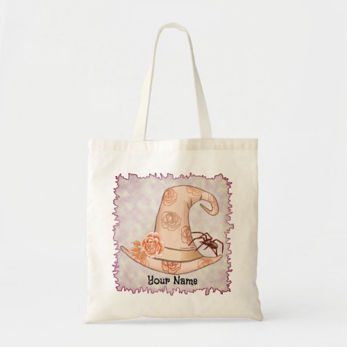 Witch Hat Roses Tote Bag