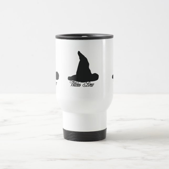 Witch Hat Witche's Brew Travel Mug (Center)