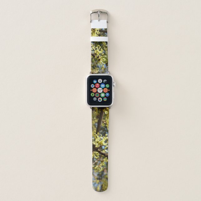 Witch Hazel Flowers Apple Watch Band (Front)