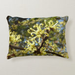 Witch Hazel Flowers Decorative Pillow