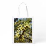 Witch Hazel Flowers Grocery Bag