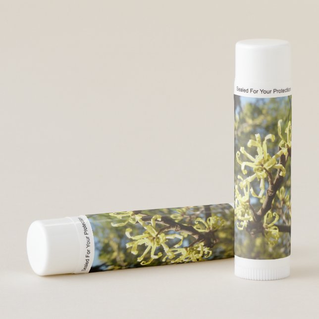 Witch Hazel Flowers Lip Balm (Front)