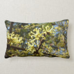 Witch Hazel Flowers Lumbar Pillow