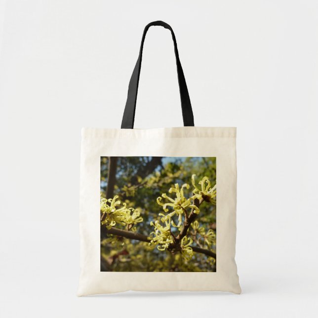 Witch Hazel Flowers Tote Bag (Front)
