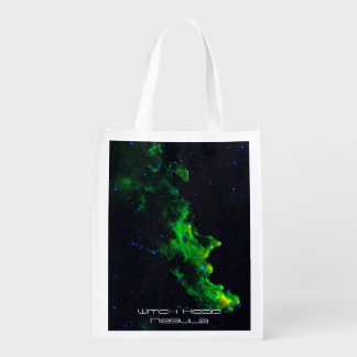 Witch Head Nebula astronomy image Reusable Grocery Bag