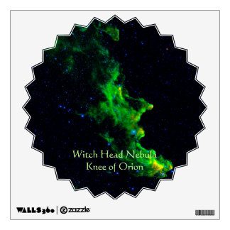 Witch Head Nebula deep space astronomy image Wall Sticker