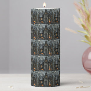Witch House Pillar Candle