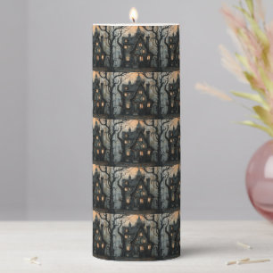 Witch House Pillar Candle