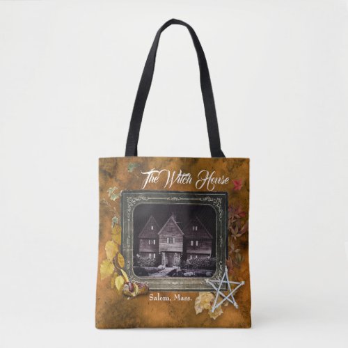 Witch House Salem Mass Tote Bag