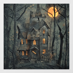 Witch House Window Cling