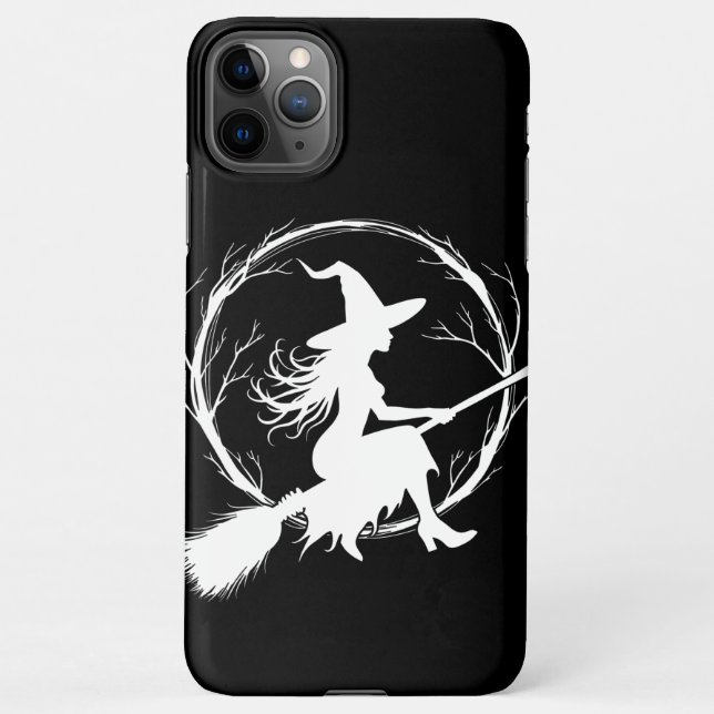 Witch in Flight Phone Case (Back)