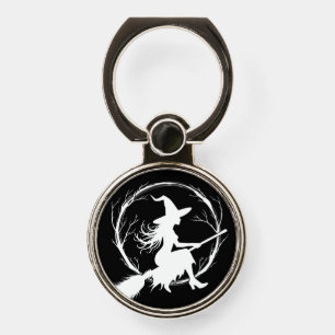 Witch in Flight Ring Holder