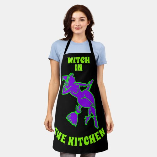 Witch in the Kitchen Apron