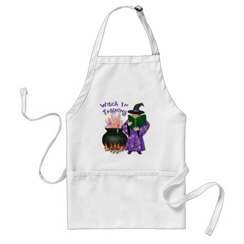 Witch in Training Adult Apron