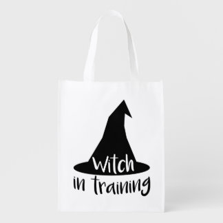 Witch in Training Grocery Bag
