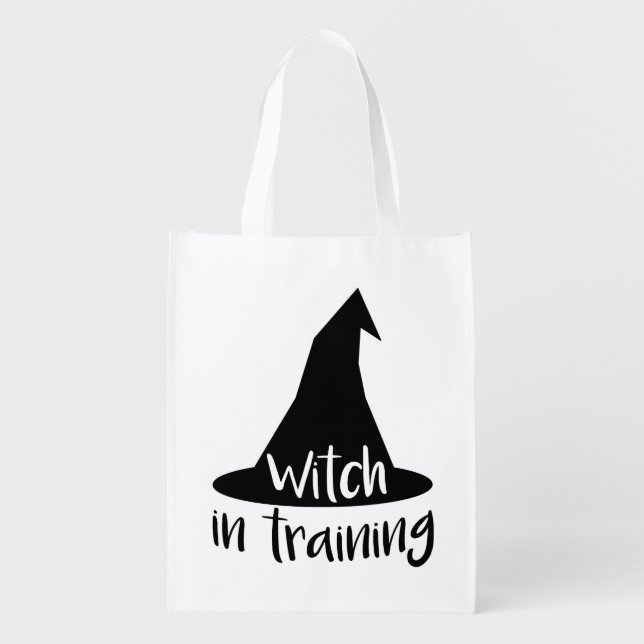Witch in Training Grocery Bag (Front)