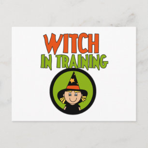 Witch in Training T-shirts and Gifts Postcard