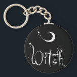 Witch Keychain<br><div class="desc">Celebrate your Pagan Pride with this very cool Witch design!</div>