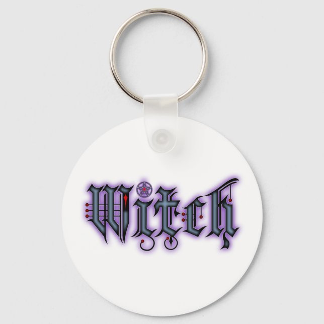 Witch Keychain (Front)