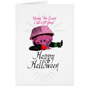 Witch Killed By A Cupcake by KeyholeDesign at Zazzle