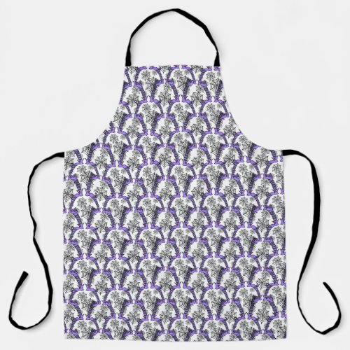 Witch Legs patterned Apron