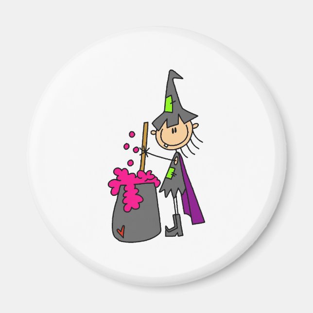 Witch Making Brew Magnet (Front)