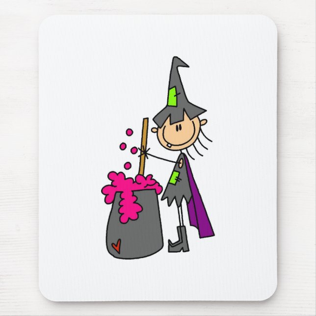 Witch Making Brew Mouse Pad (Front)