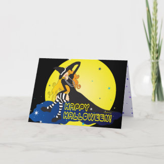 witch & moon_1 card