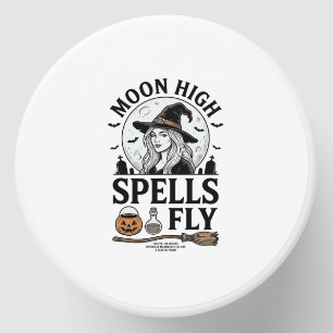 Witch Moon Shirt Vintage Engraving Halloween Tee_1 Mini Candle Favors