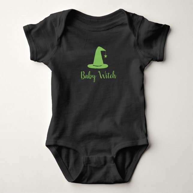 Witch New Baby Gift Bodysuit (Front)