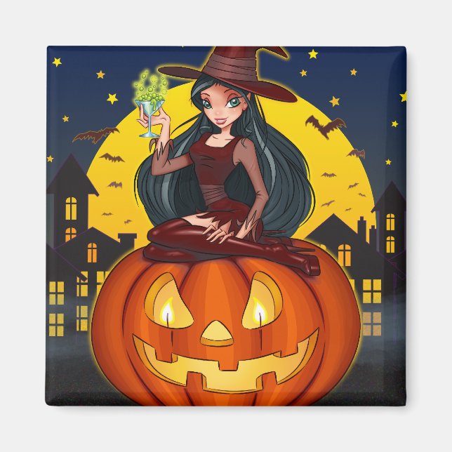 "Witch Night" Magnet (Front)