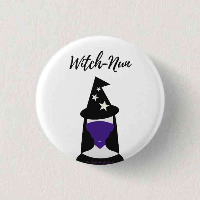 Witch Nun Pin (Front)