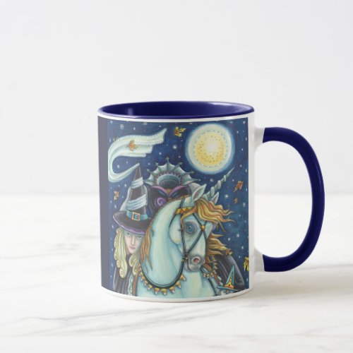 Witch Of Sleepy Hollow RINGER MUG Halloween